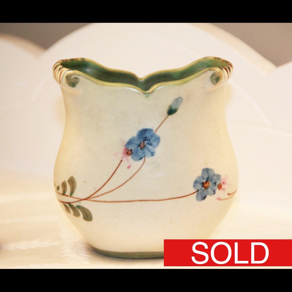 ANTIQUE Weller Pottery Vase BONITO pattern 1920-30